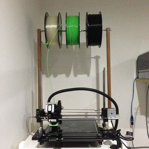 Spool hub and holder. 52.5, 56.5 mm