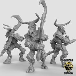 untitled.7997.jpg 3D file Dryad Predators with Sythes (Pre Supported)・Template to download and 3D print