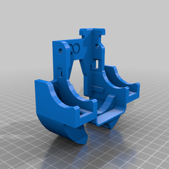 Modified_Neptune_2_Mount_v1.png Archivo OBJ gratis Elegoo Neptune 2D Soporte de doble ventilador・Diseño por impresión en 3D para descargar