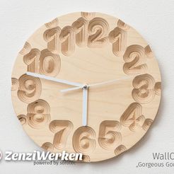 779744832aa6be508e9a04c0a3b81eea_display_large.jpg Free 3D file Clock Face "Gorgeous Gorges" cnc・Design to download and 3D print