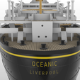 5.png Print ready RMMV OCEANIC III, White Star Line's mega ocean liner, 1/600 kit version