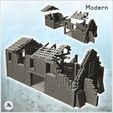 1-PREM-B36.jpg Modern urban ruins pack No. 2 - Modern WW2 WW1 World War Diaroma Wargaming RPG