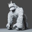Preview1.jpg Gorilla Turtle Monster - 3D Print Model