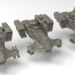 tau-6mm.png Free STL file 6mm hover vehicles・Model to download and 3D print