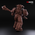 MAKERS iO) Sergeant – Space Knights - Pistols and Melee Weapons.