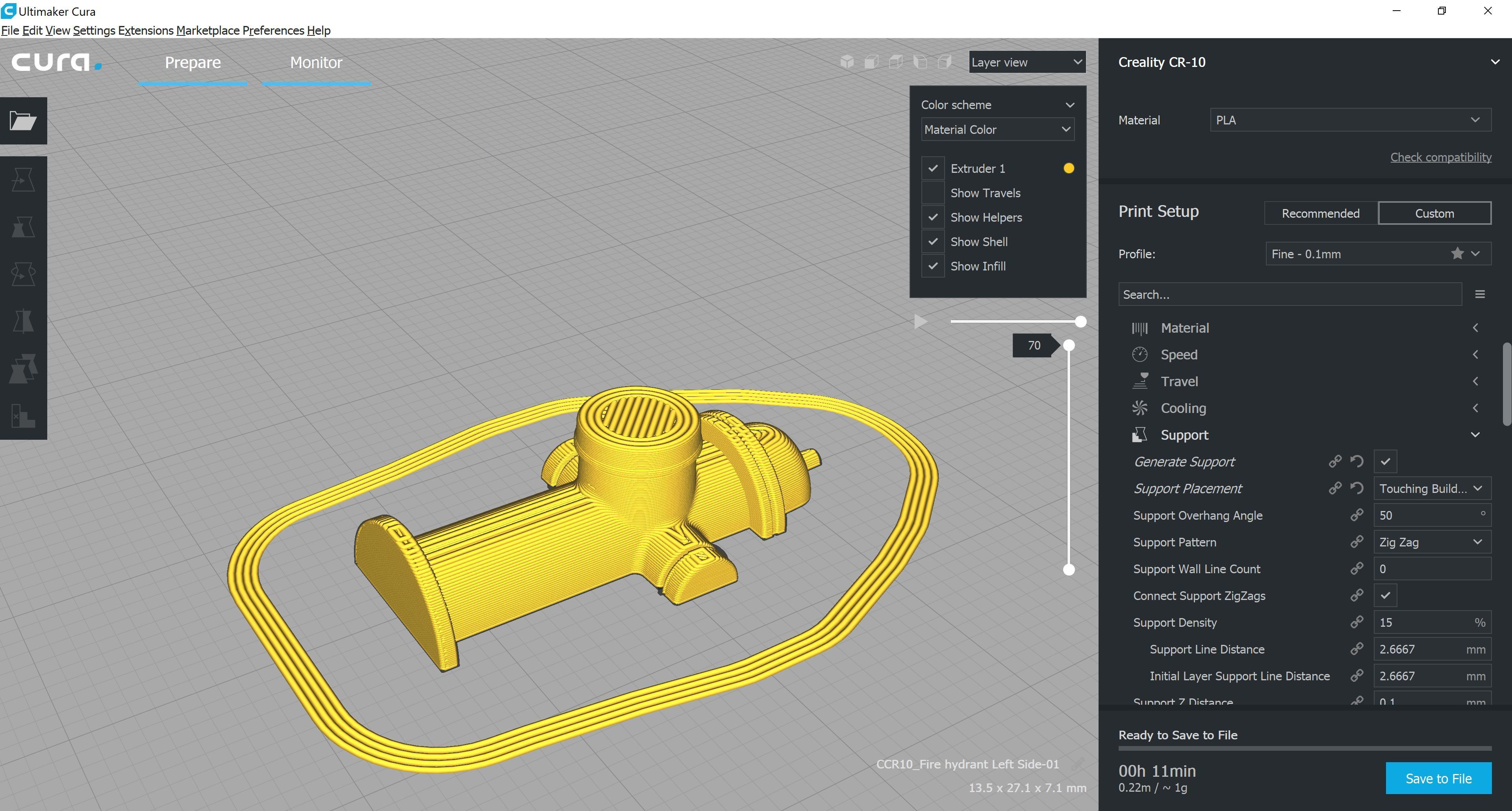 STL file Fire Hydrant PROP FOR MODEL TRAIN HOBBY・3D print object to ...