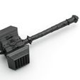 Hammer-01_preview_featured.jpg Fichier STL gratuit Hammer Warcraft Style・Plan pour imprimante 3D à télécharger
