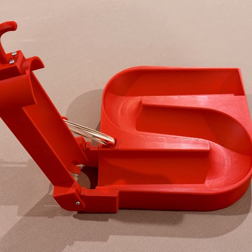 Gravity Pool Ball Feeder