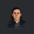 model.png Loki-bust/head/face ready for 3d printing