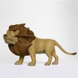 lion_1.jpg Descargar archivo STL gratis León majestuoso・Modelo para la impresora 3D