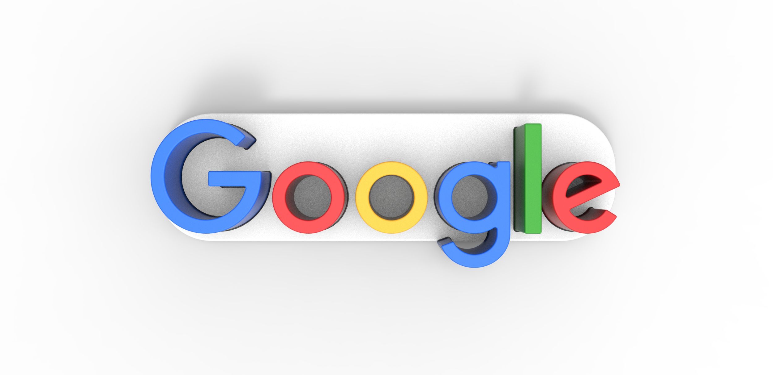 Download File 3d Printable Google Logo • 3d Printable Model ・ Cults