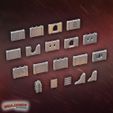 Dungeon-Assault-parts-copy.jpg Dungeon Assault: Modular Walls – Base Set