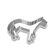 model-1.png cookie cutter  horse Animal, Animal Wildlife, Art, Beauty