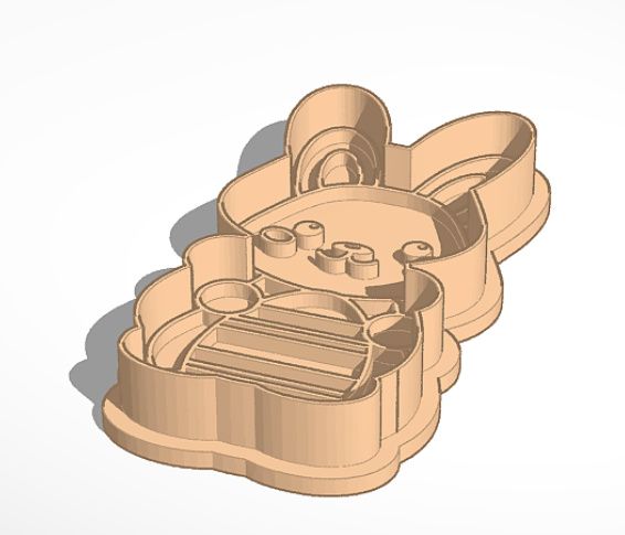 271446261_251327133747119_572244964273390297_n.jpg 3D file Easter Bunny Cookie Cutter set STL FILES・3D print object to download, Prints4fun