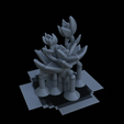 Terrain_Plant_Succulents_9_Supported.png 9 SUCCULENT PLANTS FOR ENVIRONMENT DIORAMA TABLETOP 1/35 1/24