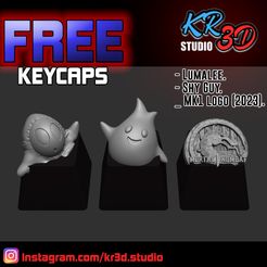 Keycaps-1.jpg 1 KEYCAP FOR FREE DOWNLOAD - SHY GUY
