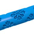 78785455.jpg Clay Roller flower shapes stl / POTTERY ROLLER/CLAY ROLLING PIN/flower CUTTER