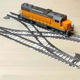 cross.jpg New Train track for OS-Railway - fully 3D-printable railway system!