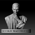 Render-Zbrush-1.png Niccolò Machiavelli 3d Model Sculpture