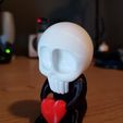 aef9382bee0de453f13e9d08302f70e2_preview_featured.jpg SkullBaby Love - Cute Chibi Skull Heart Figurine Sculpture