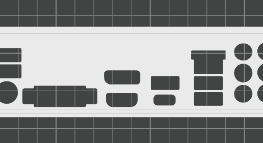io shield Gigabyte B365M Aorus Elite