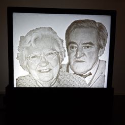 boitier resultat 1.jpg 3D Photo Frame / Lamp