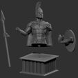 7.jpg Spartan Warrior 3D model sculpture
