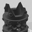 CSM Rhino exhausts caps - 3d.jpg CHAOS SPACE MARINES Rhino exhausts caps