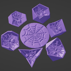 SpiderEggs1.png Les "œufs d'araignée" - jeu complet d'encarts pour la fabrication de cartes à puce