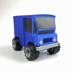 IMG_9954.jpg STL file CUSTOM JEEP FJ FLEETVAN - Pen holder・Template to download and 3D print