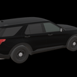 4.png Ford Police Explorer 2020 3D imprimível a coresMulti Material