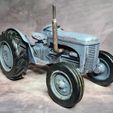 Tractor - Ferguson TE20 - Fully printable kit - scale 1/18