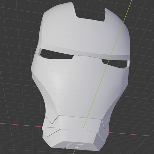 👨 Iron Man Mask・ STL File for ・Cults