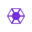 HypercubeOnStand.stl Hypercube and Hyper-Hyperboloid