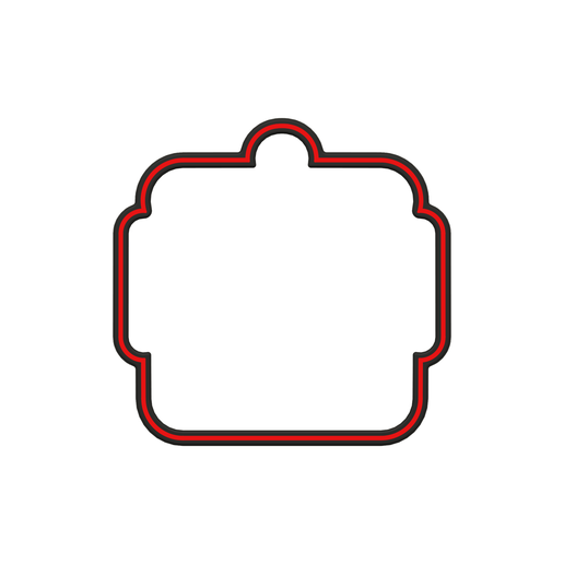 Robot Head Cookie Cutter STL File - 4 inches