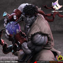 ryu.3276.jpg 3D file Street Fighter Ryu special edition, Ryu edicion especial stl download・3D printable model to download, inarifoxstore