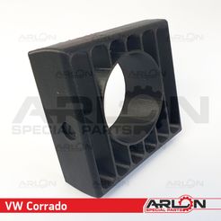 Corrado-2.jpg Download STL file Air Vent Gauge Pod, size 52mm, Fits Volkswagen VW, STL Pack • Model to 3D print, Arlon