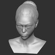 17.jpg Beautiful asian woman bust for full color 3D printing TYPE 10