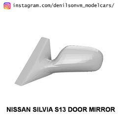 silvias131.png Nissan Silvia S13 Door Mirror