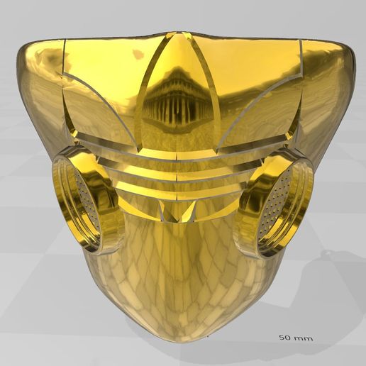 Adidas Mask - 3D model önizlemesi