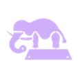 Elephant_FlexibleFilament.stl "Wyrd" Elephant Compliant Mechanism