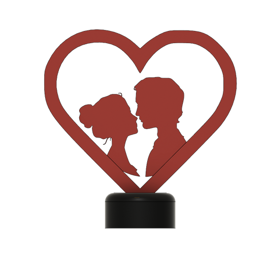 heart st valentine 3D model