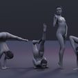 b891011.jpg 11 models! Flexible girls warm up before a hot workout
