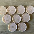 Seka Soe, pene ay e (tae mans es zy a Rovereto ies ; Tokens for Eldars , Drukhari