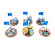 Tabletop-Gelaende-Fahnen-bemalt-2.jpg Mission Objectives Set – Sci-Fi – for 28 mm tabletop