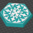 2024-04-22_12-44-41.png Hexagonal Wall Tile with Ornament