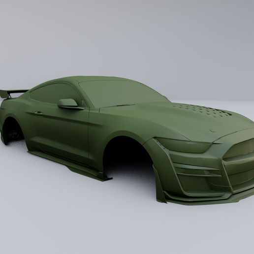 🚙 Ford Mustang Shelby GT500 2020・ STL File for ・Cults