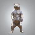 untitled.3714.jpg bear STATUE LOW-POLY