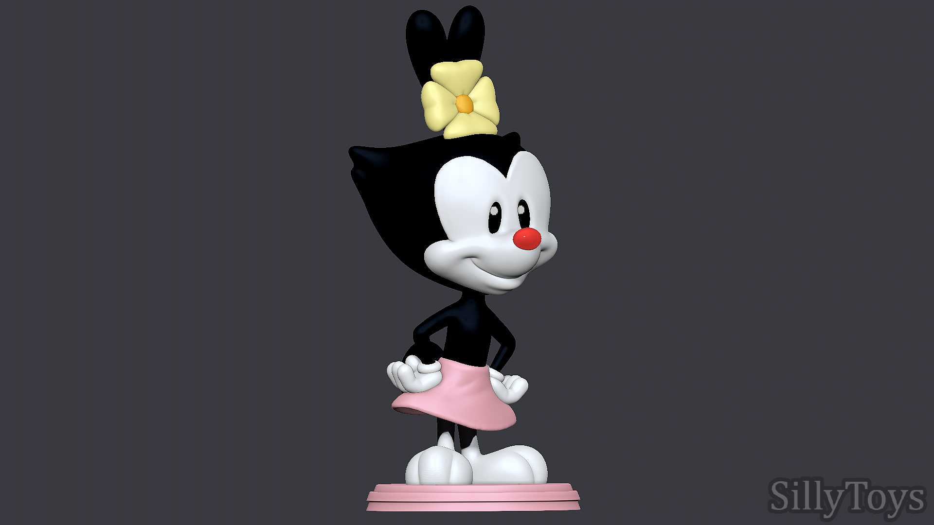 STL file Dot Warner - Animaniacs・3D printer model to download・Cults