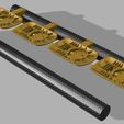 Capture4.jpg WAHOO ELEMNT ROAM MOUNT FOR ANY AEROBAR TT ZIP TIES 3D MODEL